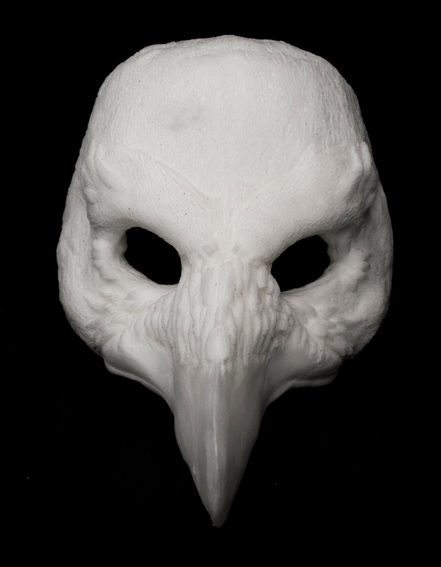 Corvid / Raven / bird of prey Mask for LARP, soft foam