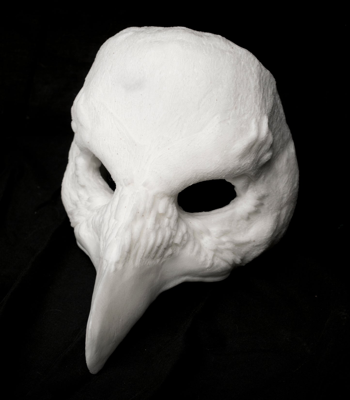 Corvid / Raven / bird of prey Mask for LARP, soft foam