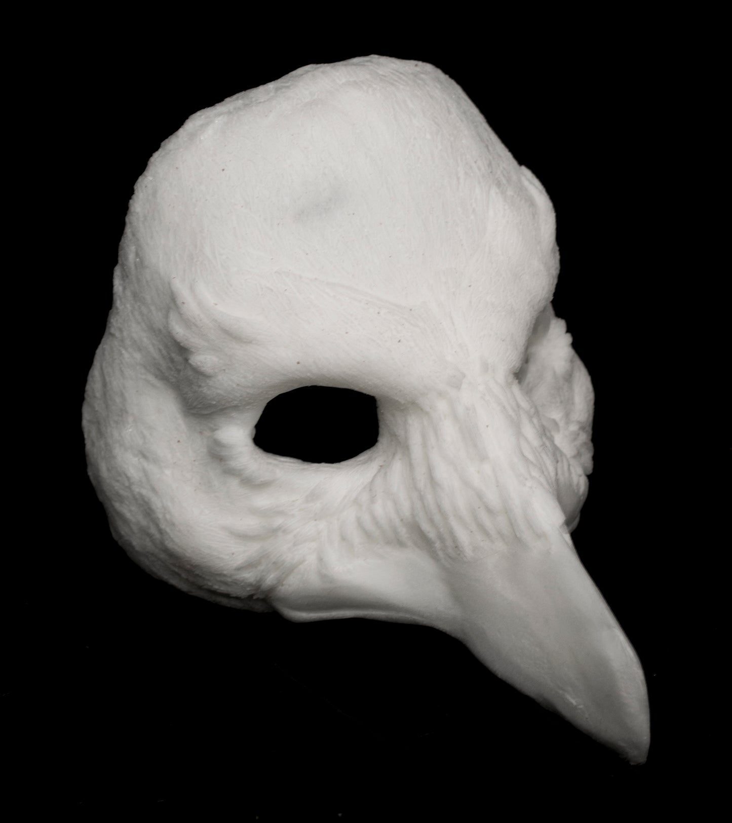 Corvid / Raven / bird of prey Mask for LARP, soft foam