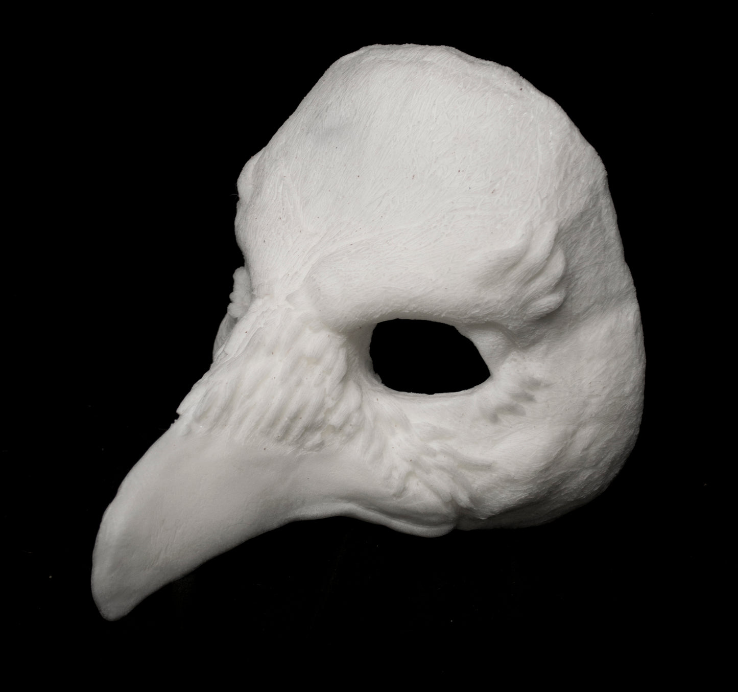 Corvid / Raven / bird of prey Mask for LARP, soft foam