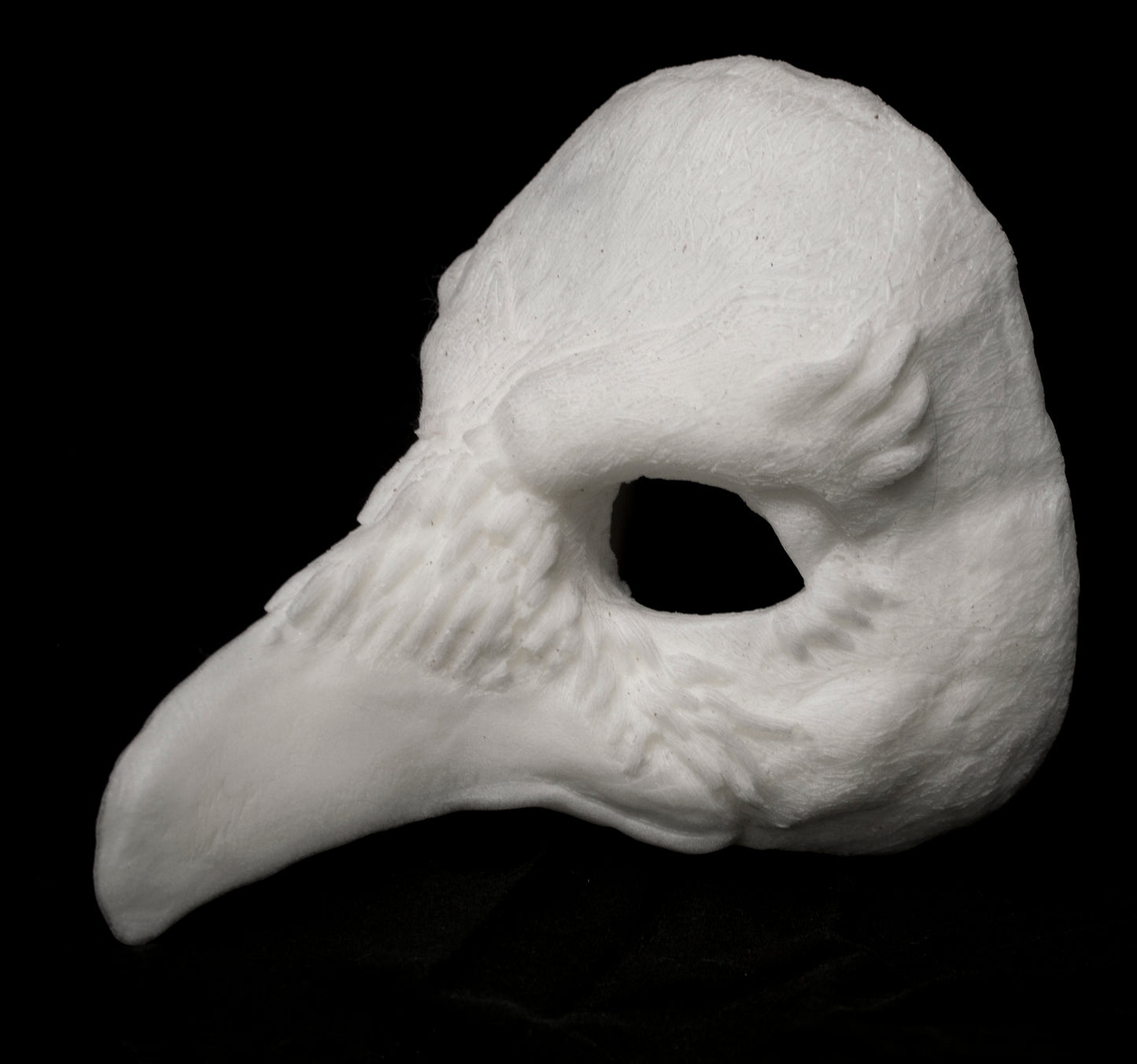 Corvid / Raven / bird of prey Mask for LARP, soft foam