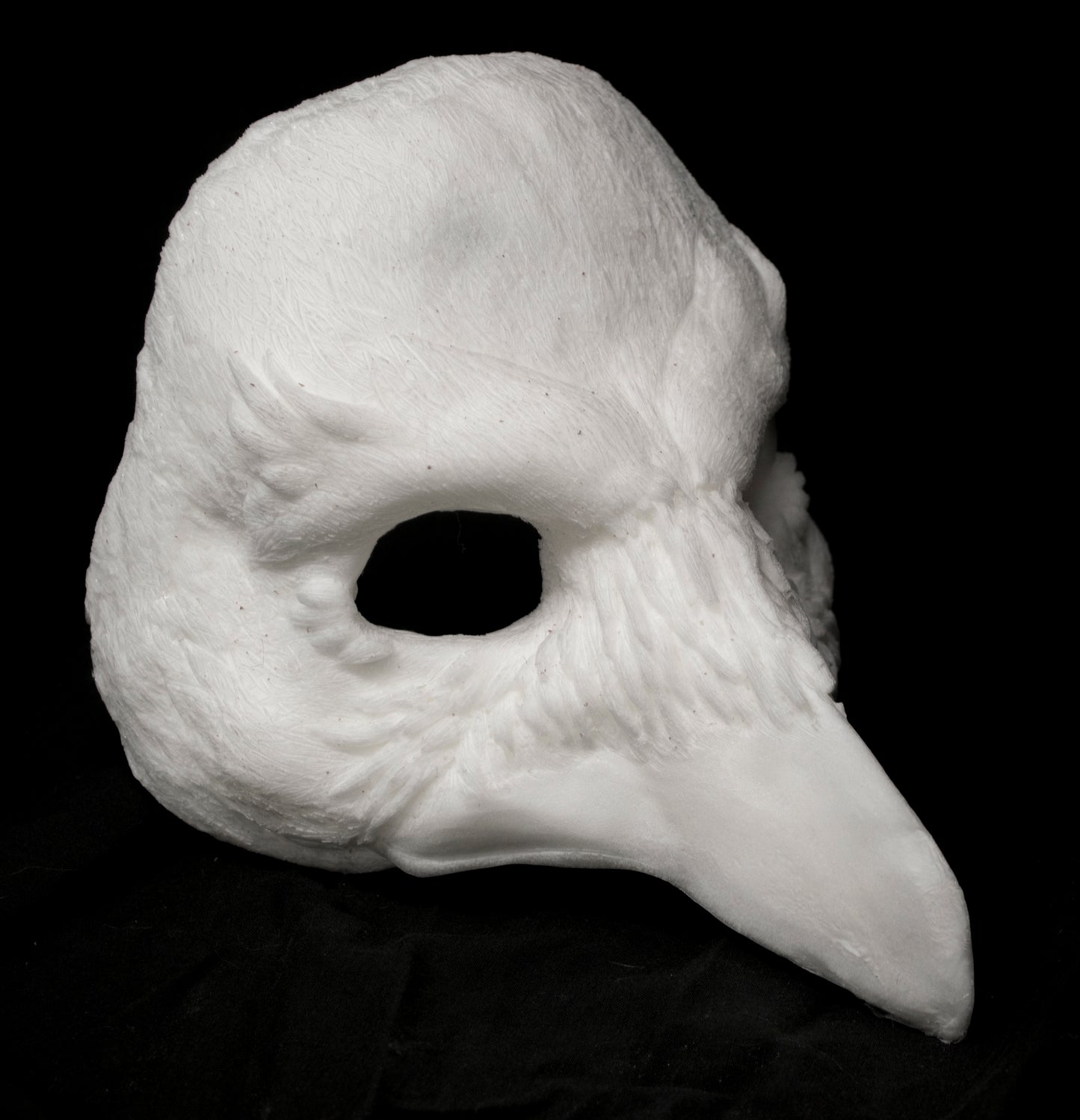 Corvid / Raven / bird of prey Mask for LARP, soft foam