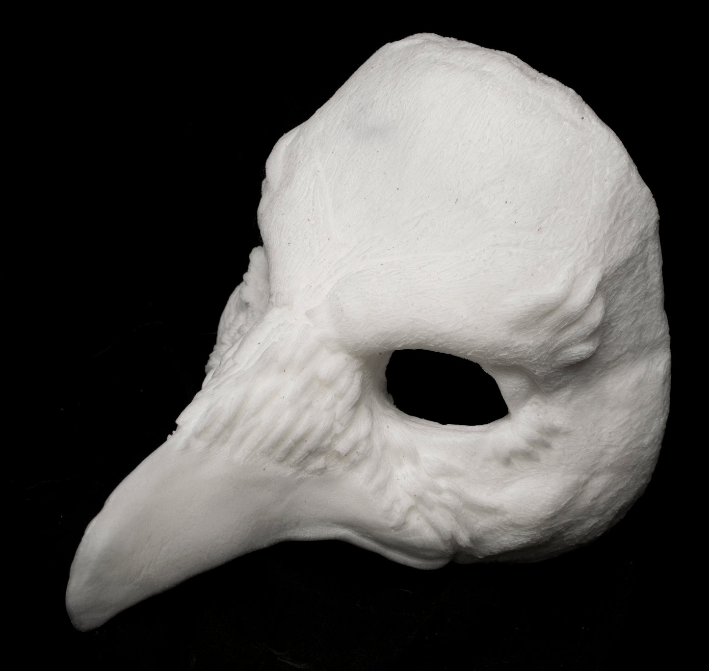 Corvid / Raven / bird of prey Mask for LARP, soft foam
