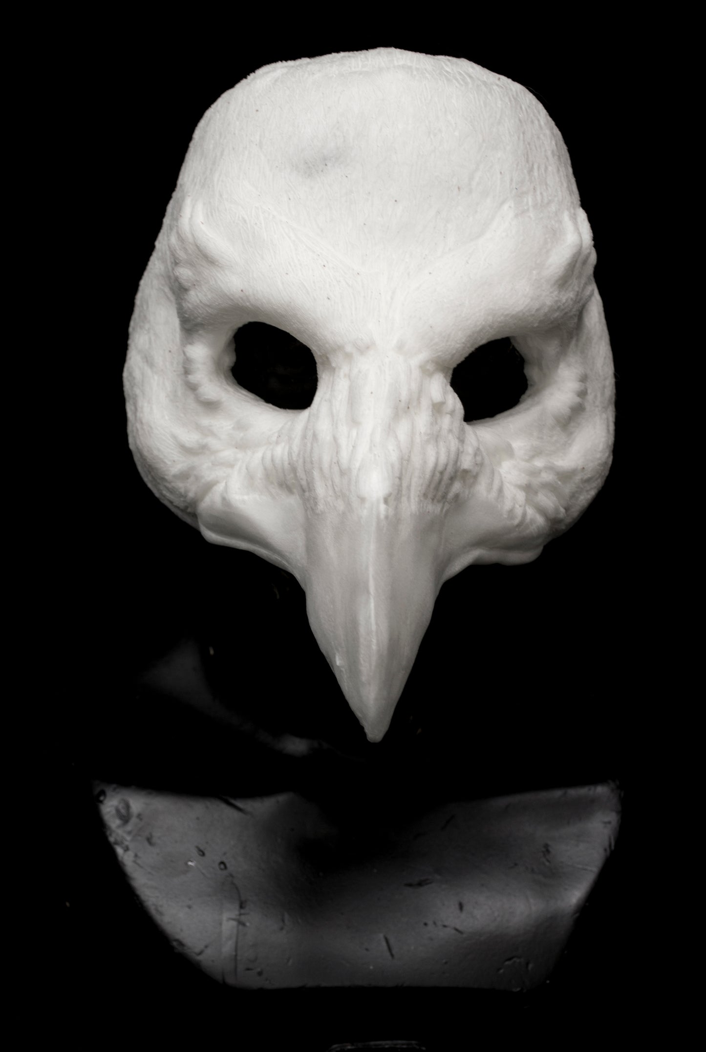 Corvid / Raven / bird of prey Mask for LARP, soft foam
