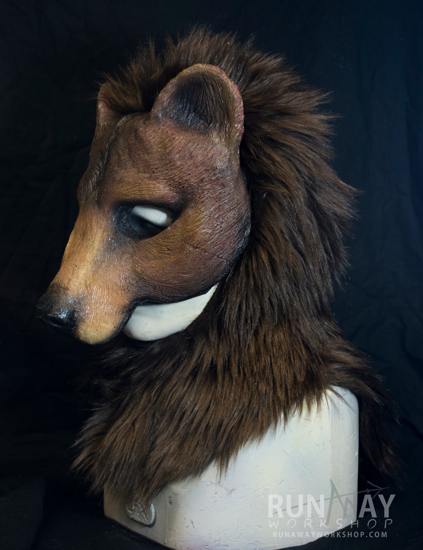 Bear Mask for LARP, soft foam