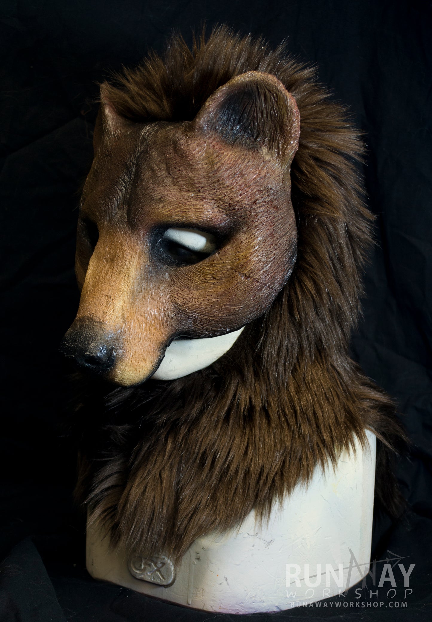 Bear Mask for LARP, soft foam