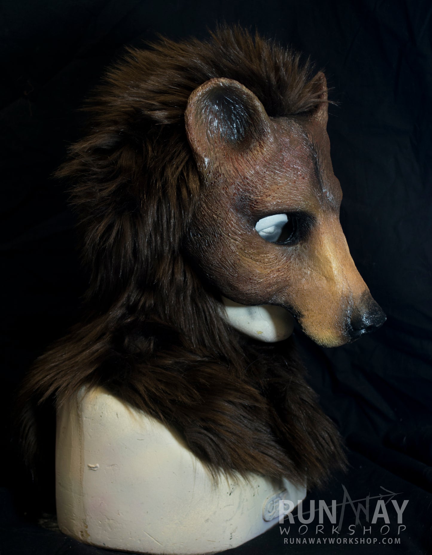 Bear Mask for LARP, soft foam