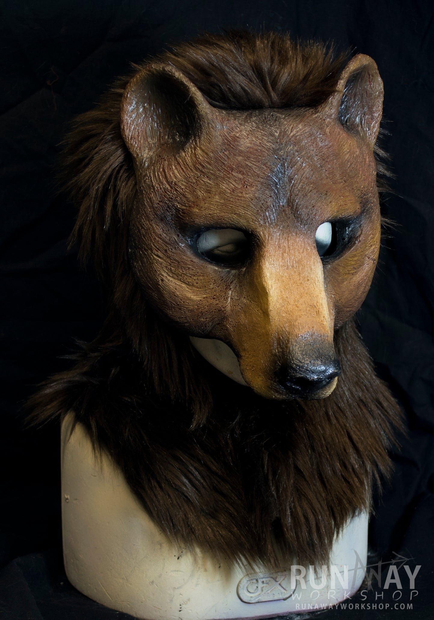 Bear Mask for LARP, soft foam