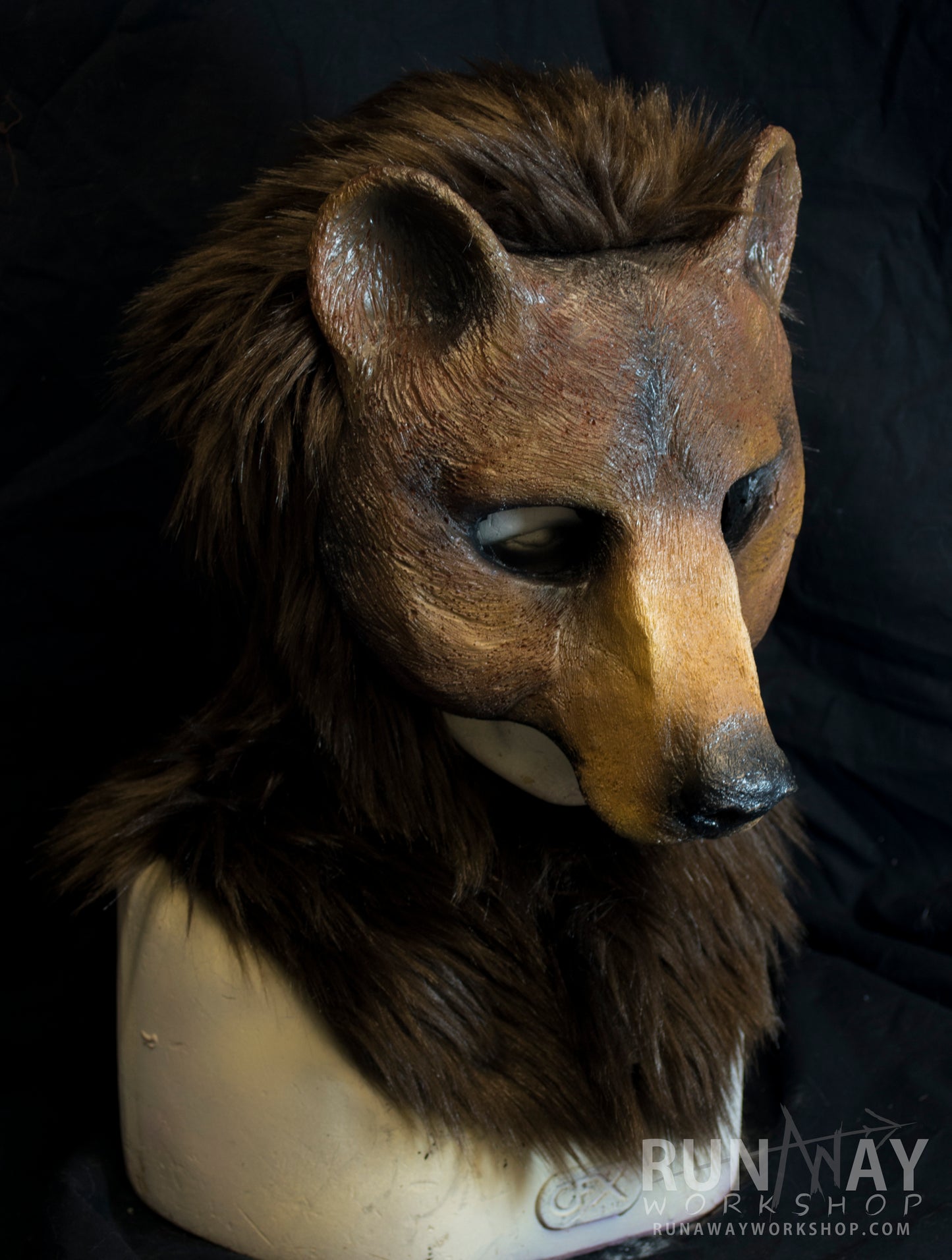 Bear Mask for LARP, soft foam