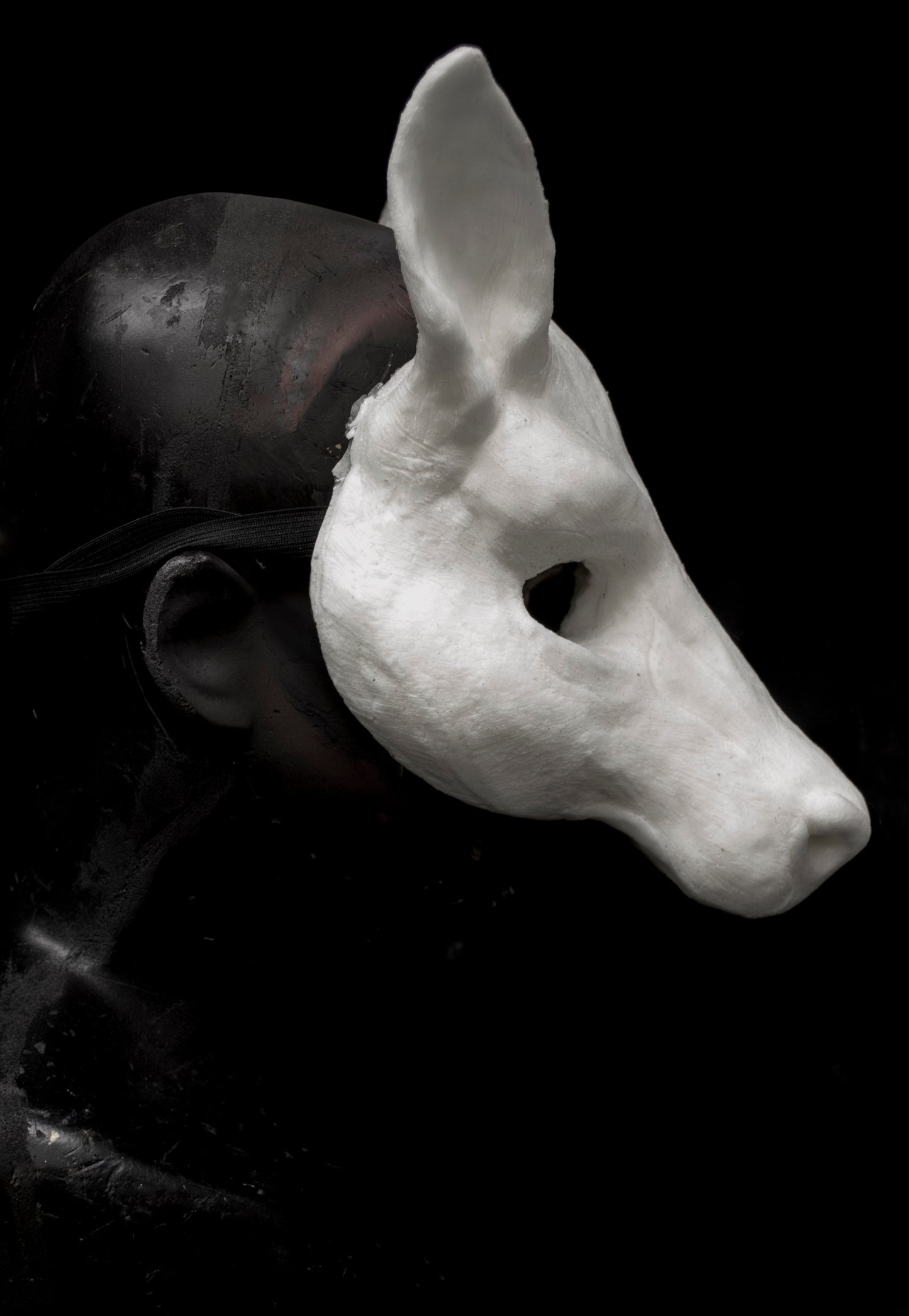 Deer Mask for LARP, soft foam for safe combat