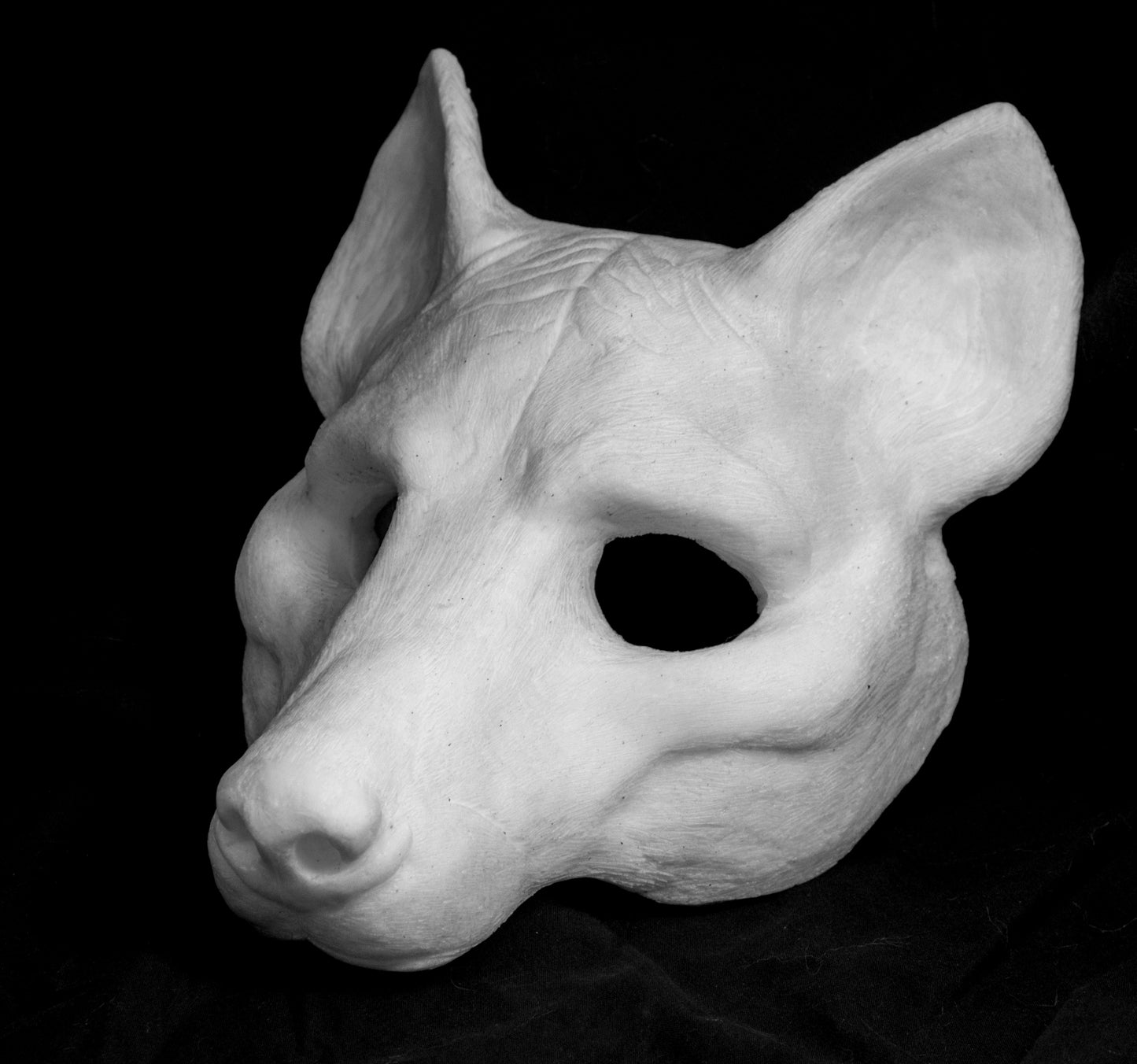 Hyena, Gnoll, Wild-dog Mask for LARP, soft foam