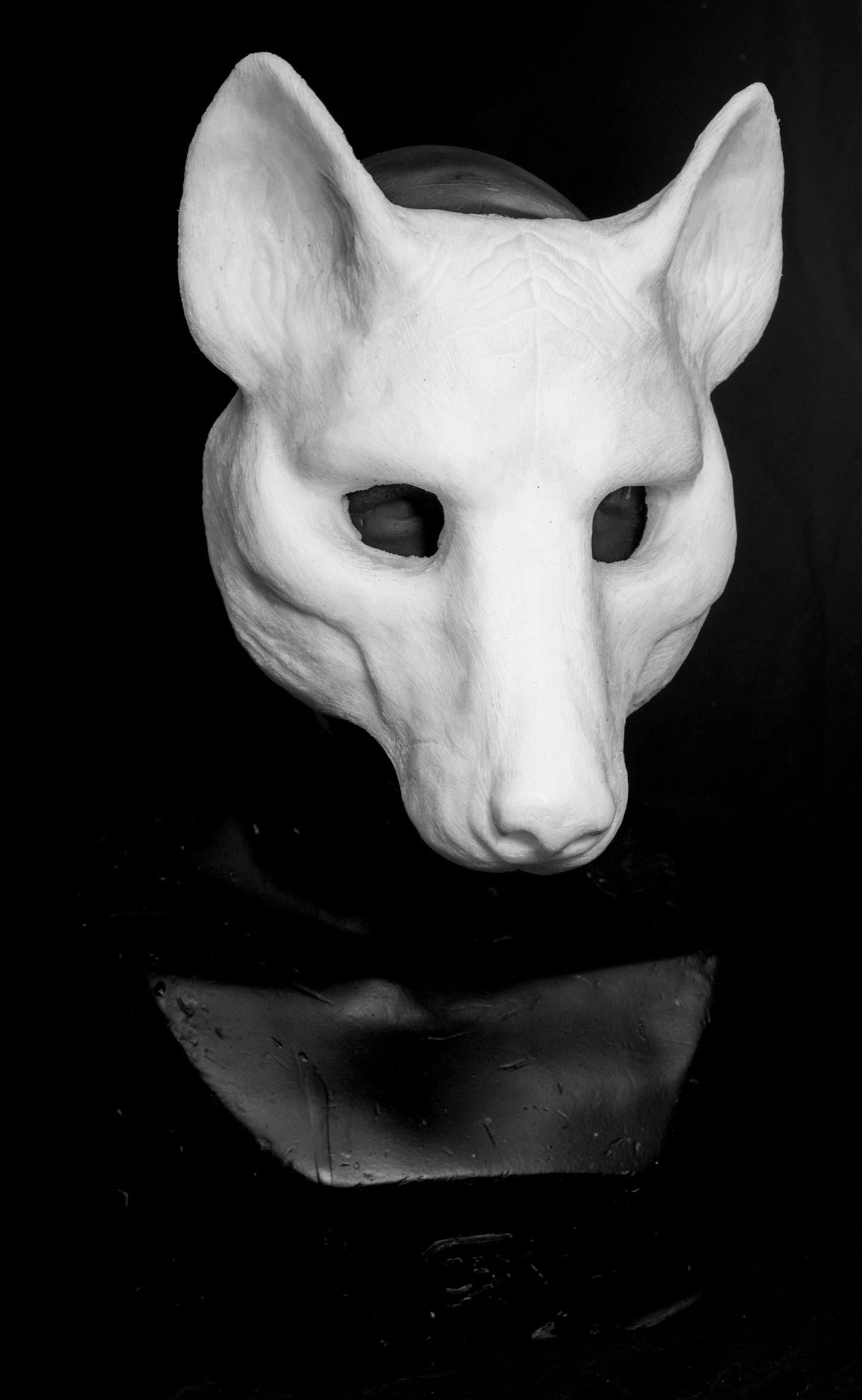 Hyena, Gnoll, Wild-dog Mask for LARP, soft foam
