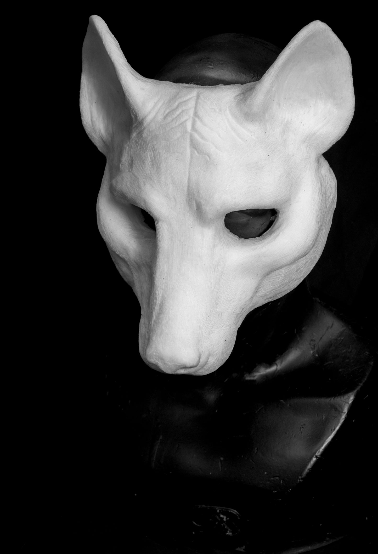 Hyena, Gnoll, Wild-dog Mask for LARP, soft foam