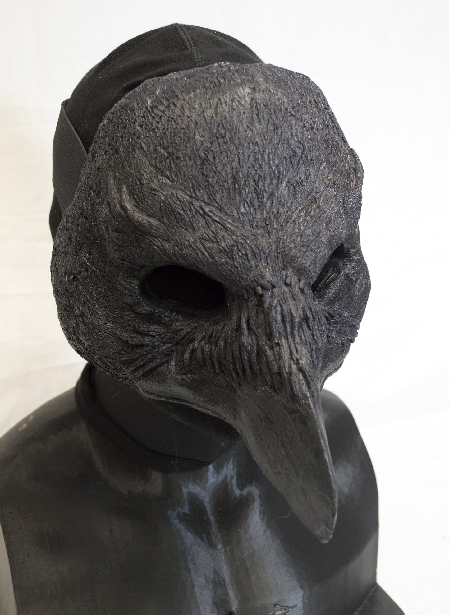 Awaykin Raven: Made to order combat friendly LARP half mask