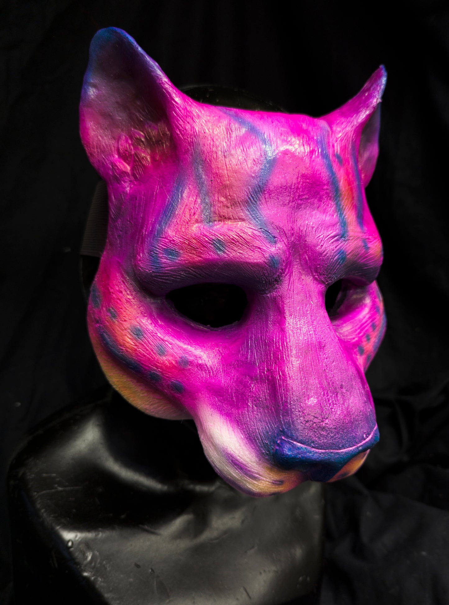 Custom painted LARP mask