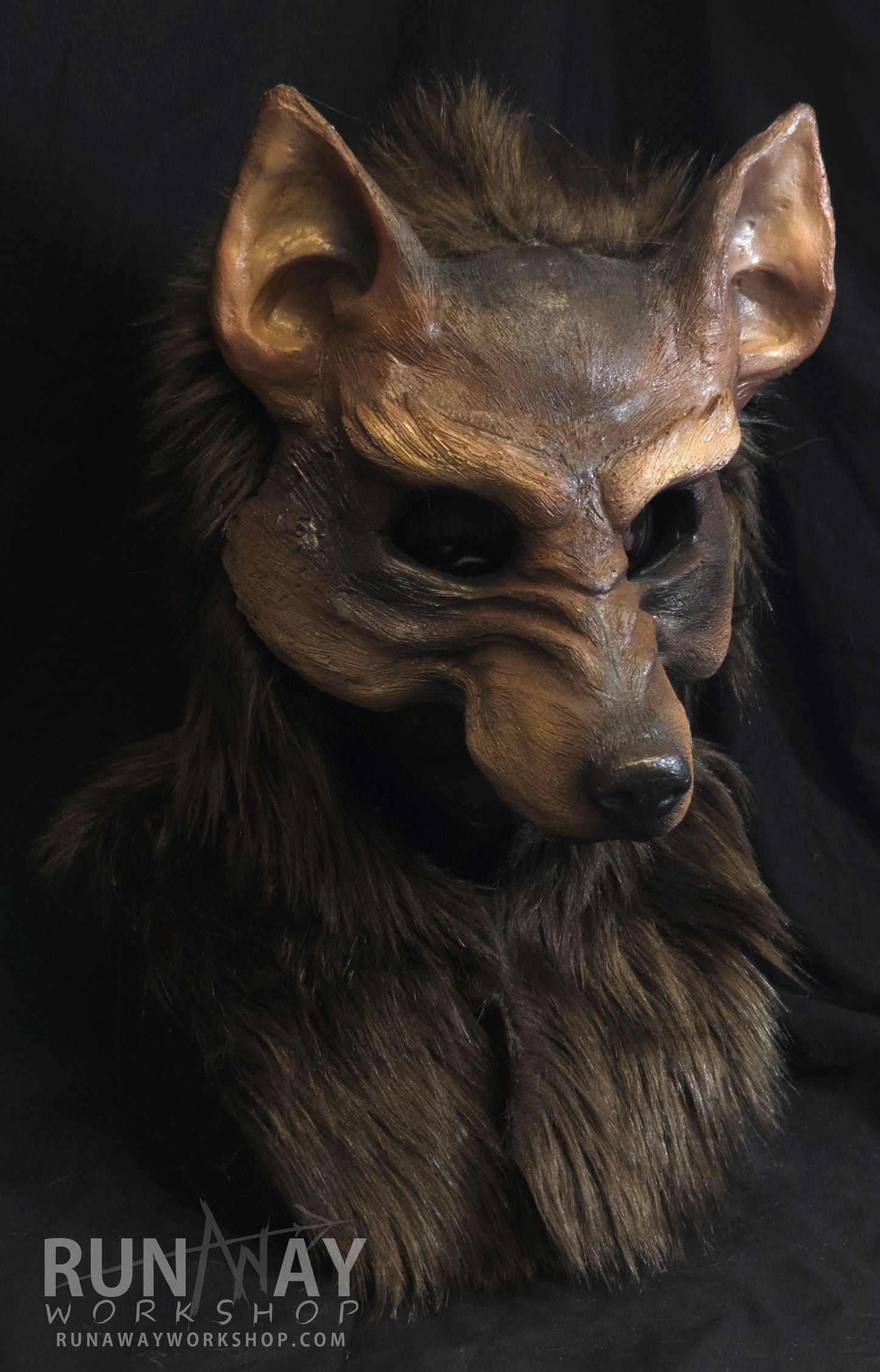 Custom painted hooded Awaykin mask