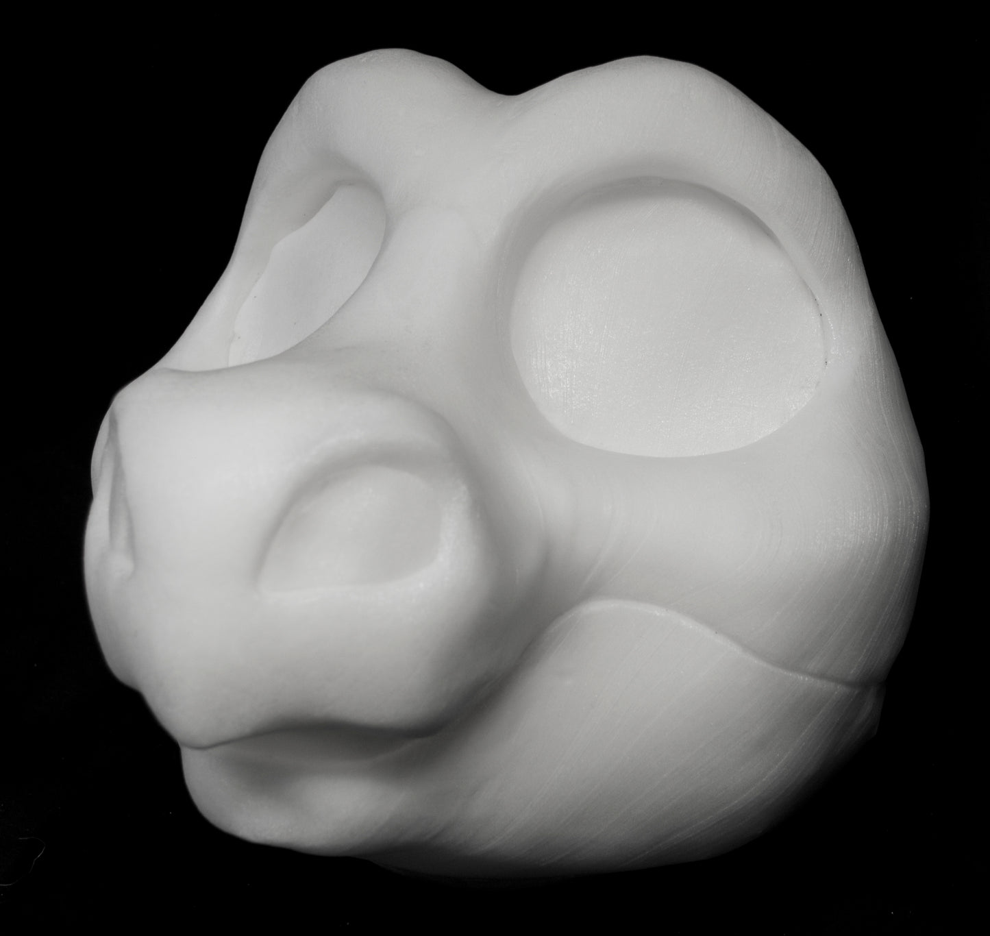 Kemono Point nose dragon soft foam head base for costumes, mascots and fursuits.