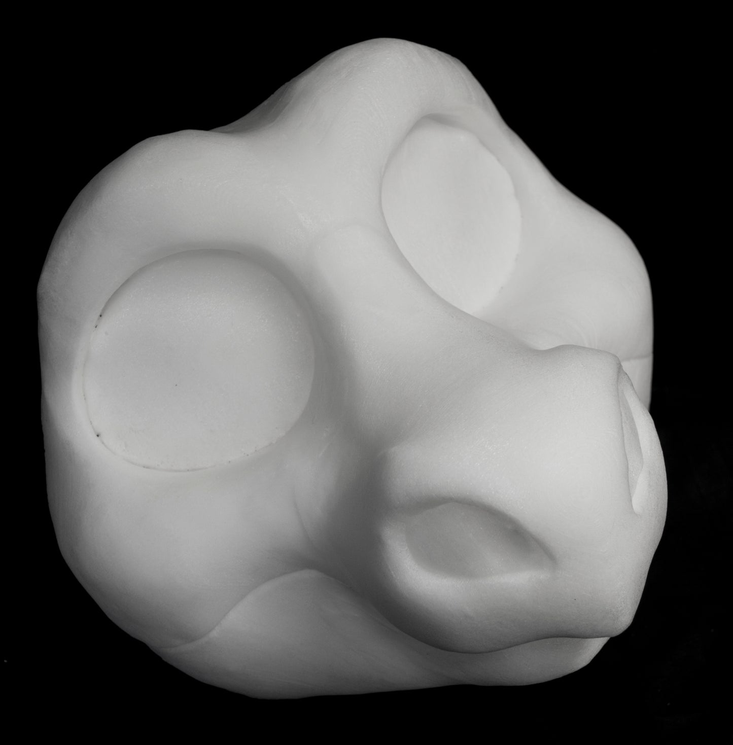 Kemono Point nose dragon soft foam head base for costumes, mascots and fursuits.