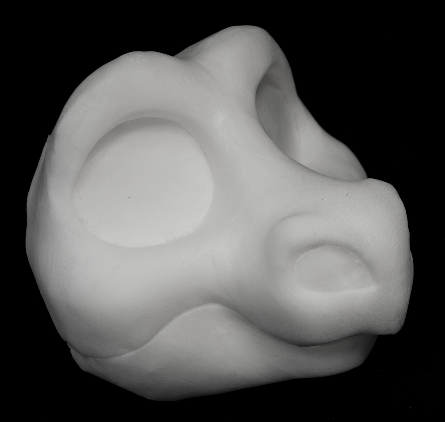 Kemono Point nose dragon soft foam head base for costumes, mascots and fursuits.