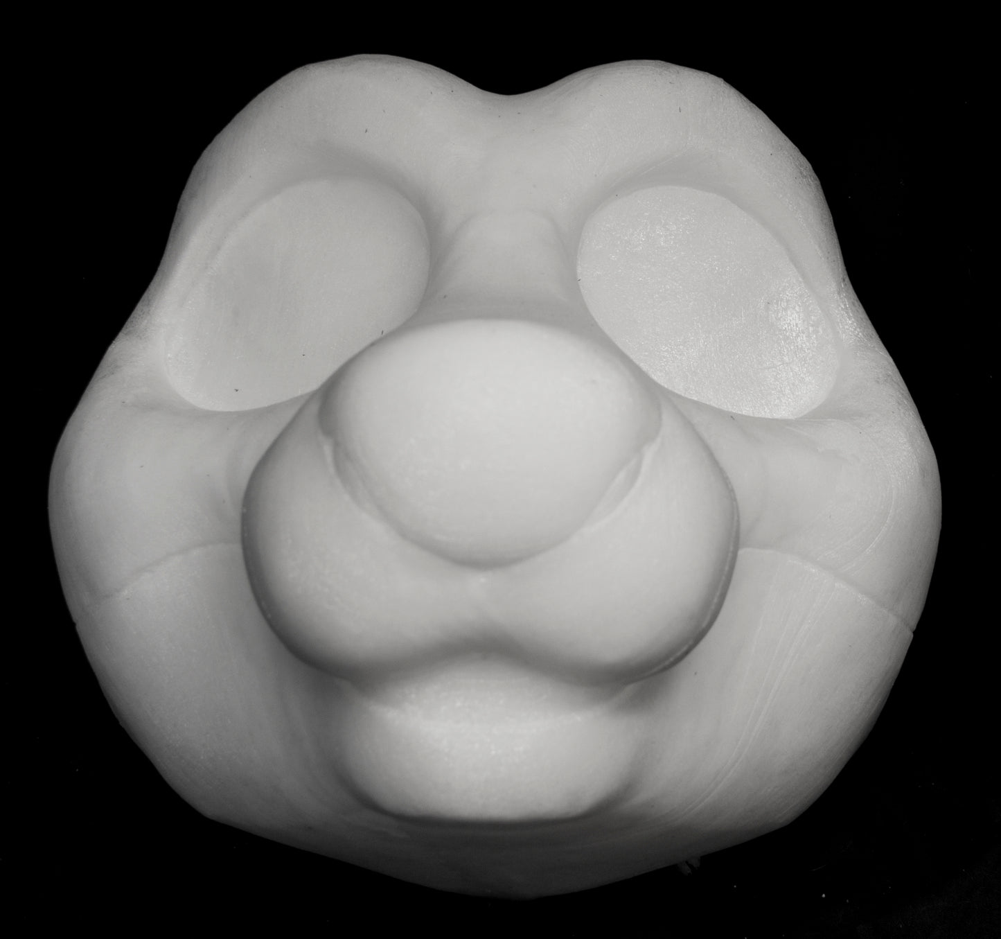 Kemono Critter soft foam head base for costumes, mascots and fursuits.