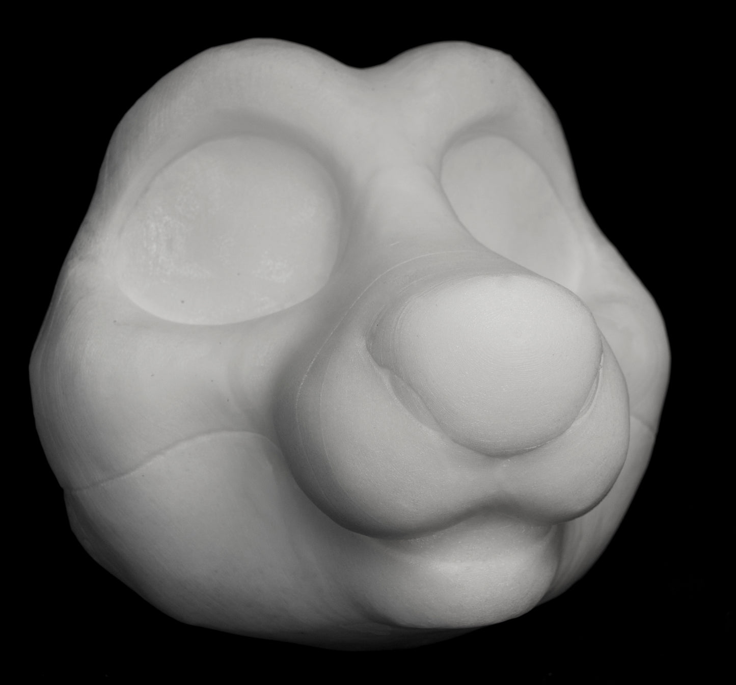 Kemono Critter soft foam head base for costumes, mascots and fursuits.