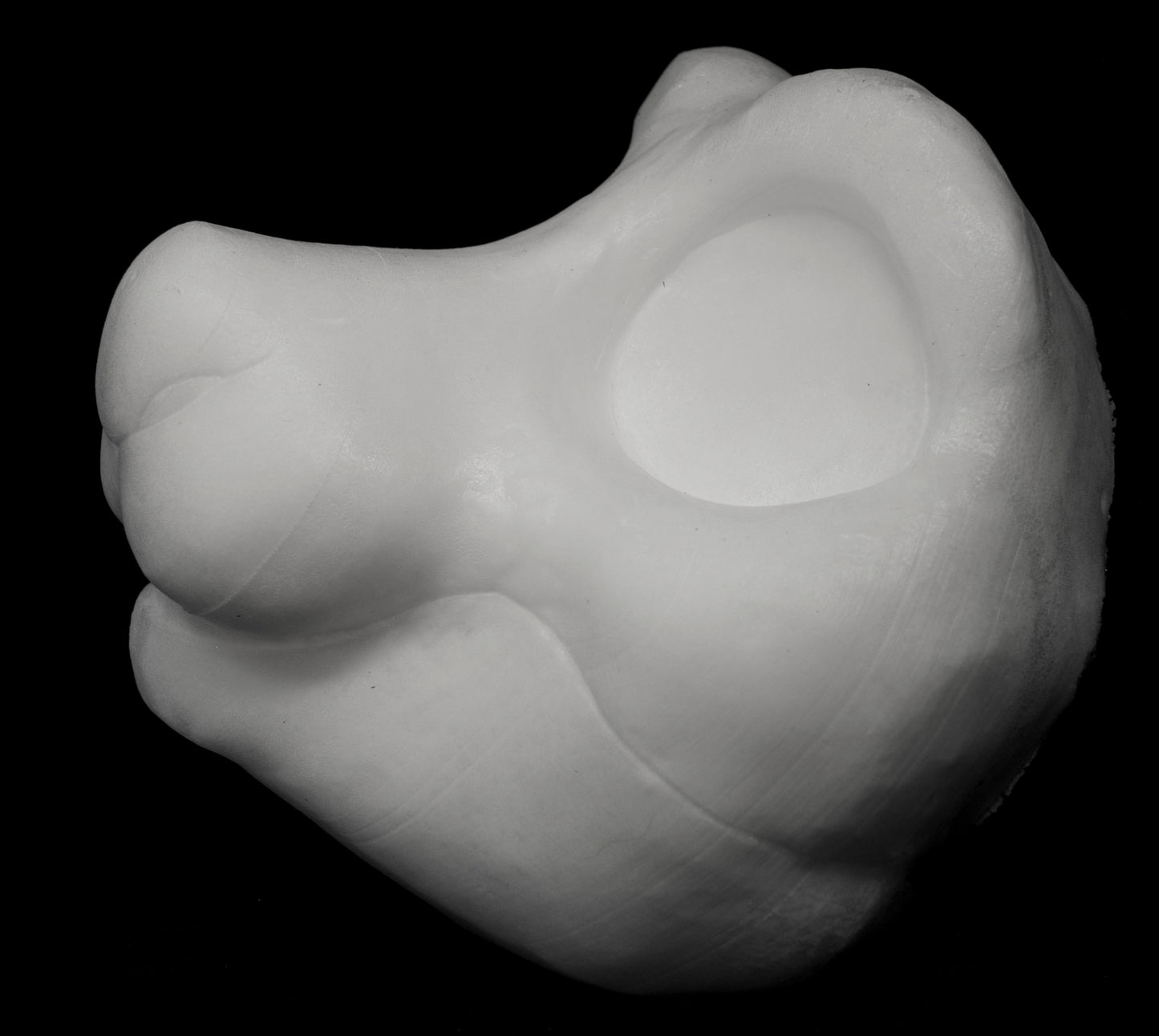 Kemono Critter soft foam head base for costumes, mascots and fursuits.