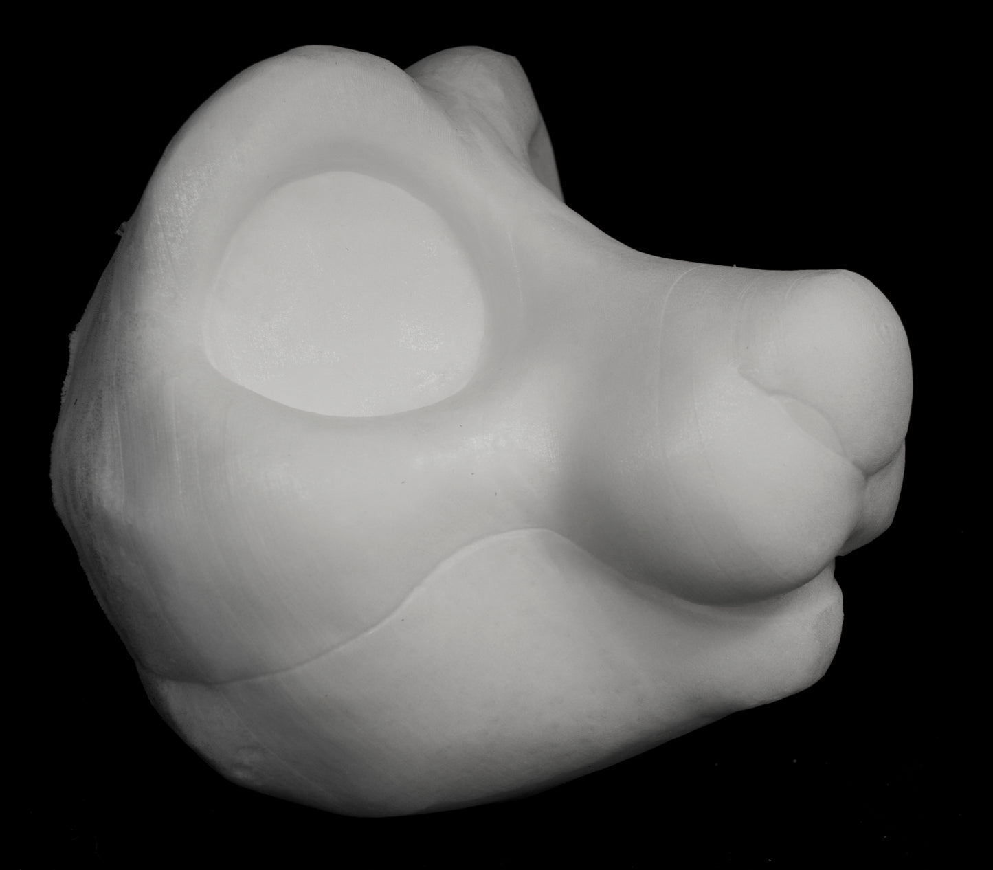 Kemono Critter soft foam head base for costumes, mascots and fursuits.