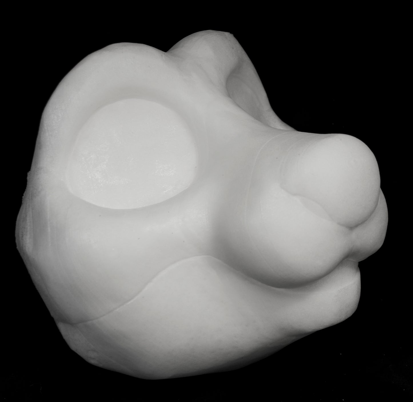 Kemono Critter soft foam head base for costumes, mascots and fursuits.