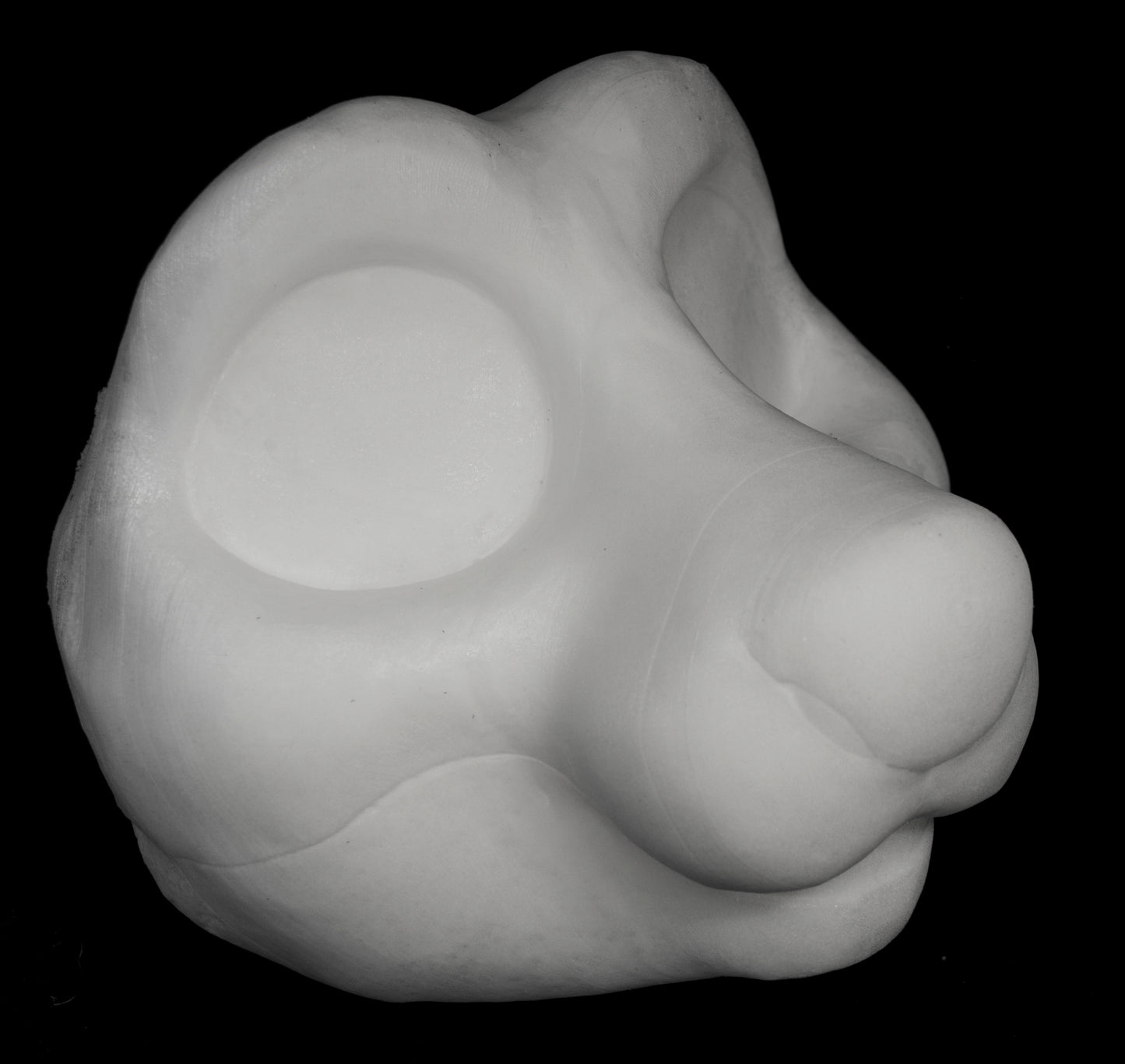 Kemono Critter soft foam head base for costumes, mascots and fursuits.