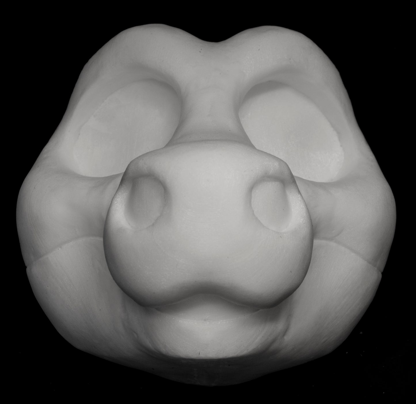 Kemono Pony / angel dragon soft foam head base for costumes, mascots and fursuits.