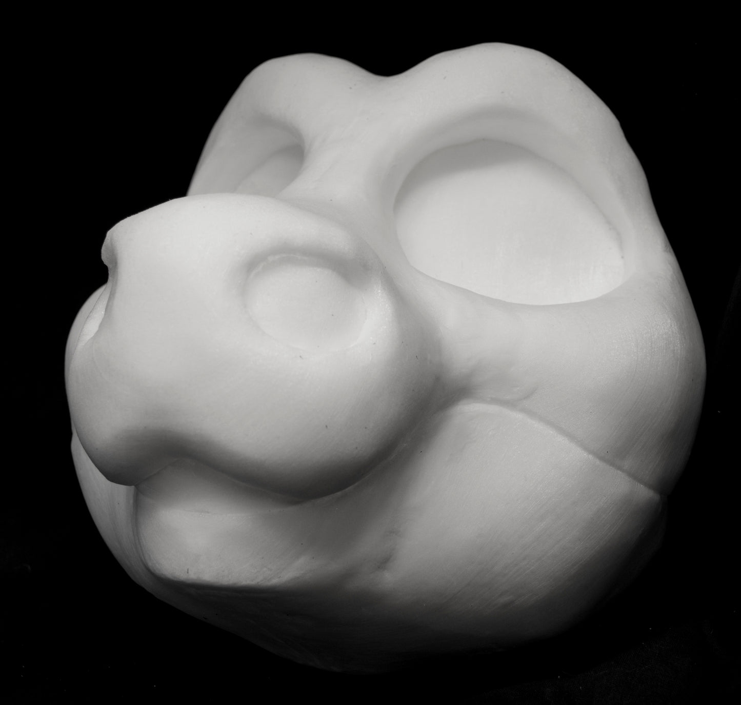 Kemono Pony / angel dragon soft foam head base for costumes, mascots and fursuits.
