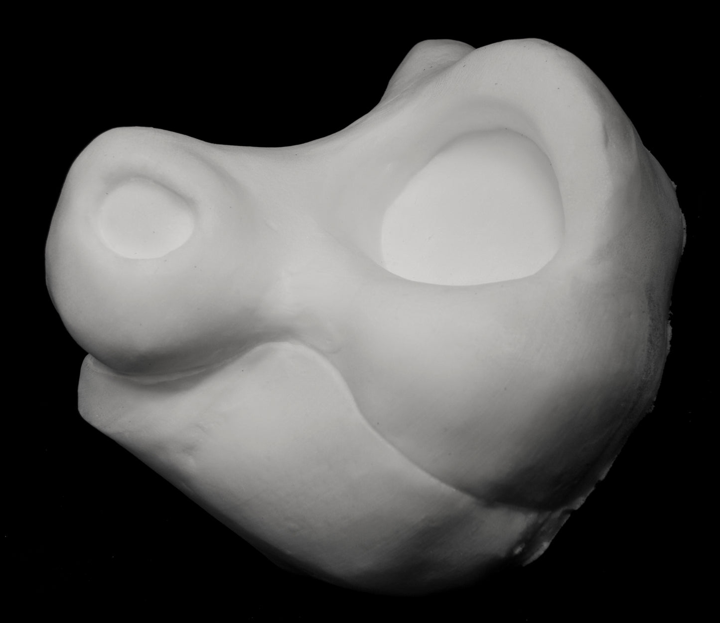 Kemono Pony / angel dragon soft foam head base for costumes, mascots and fursuits.
