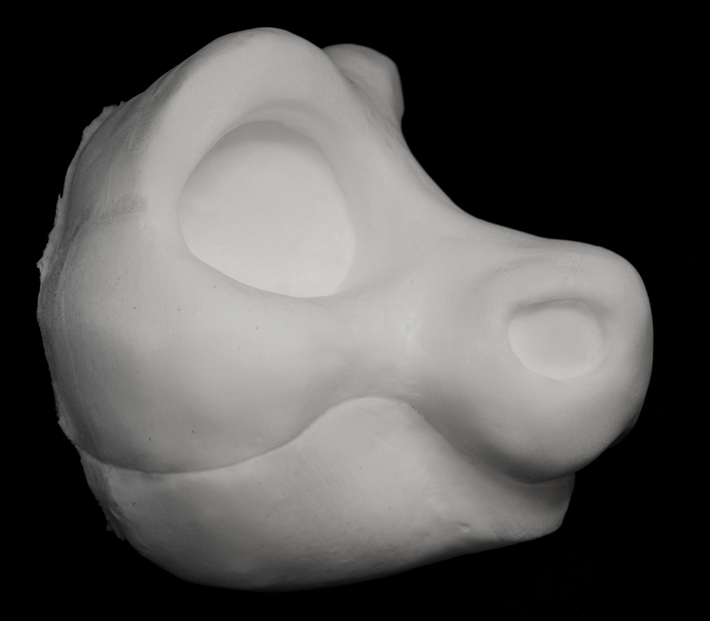 Kemono Pony / angel dragon soft foam head base for costumes, mascots and fursuits.