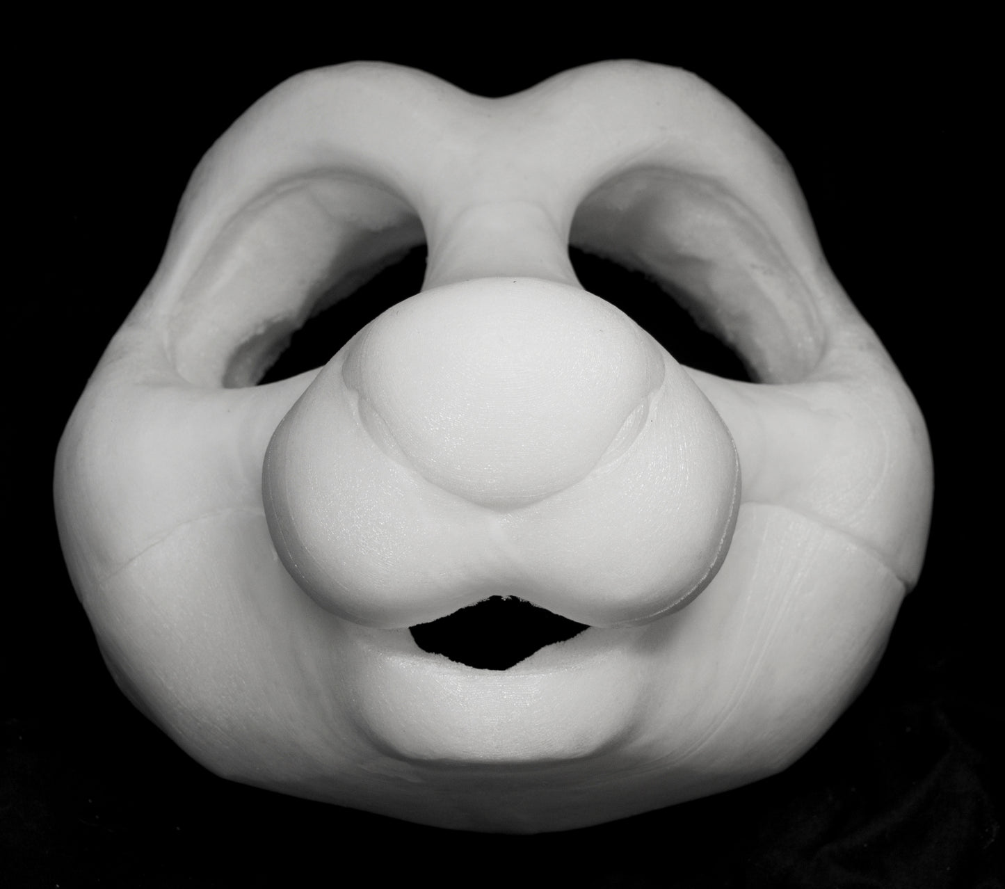 Kemono Critter soft foam head base for costumes, mascots and fursuits.