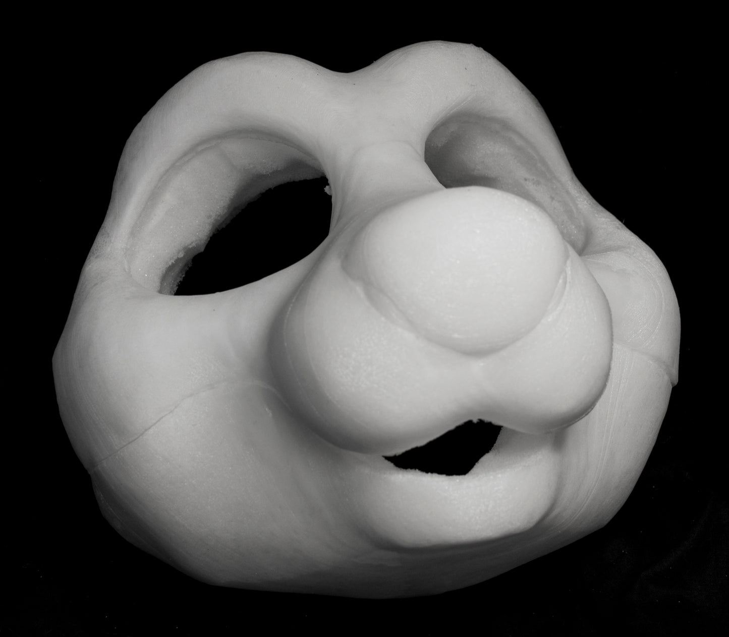 Kemono Critter soft foam head base for costumes, mascots and fursuits.