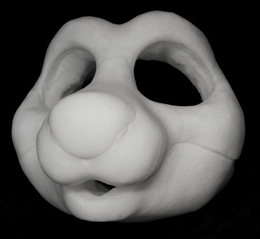 Kemono Critter soft foam head base for costumes, mascots and fursuits.