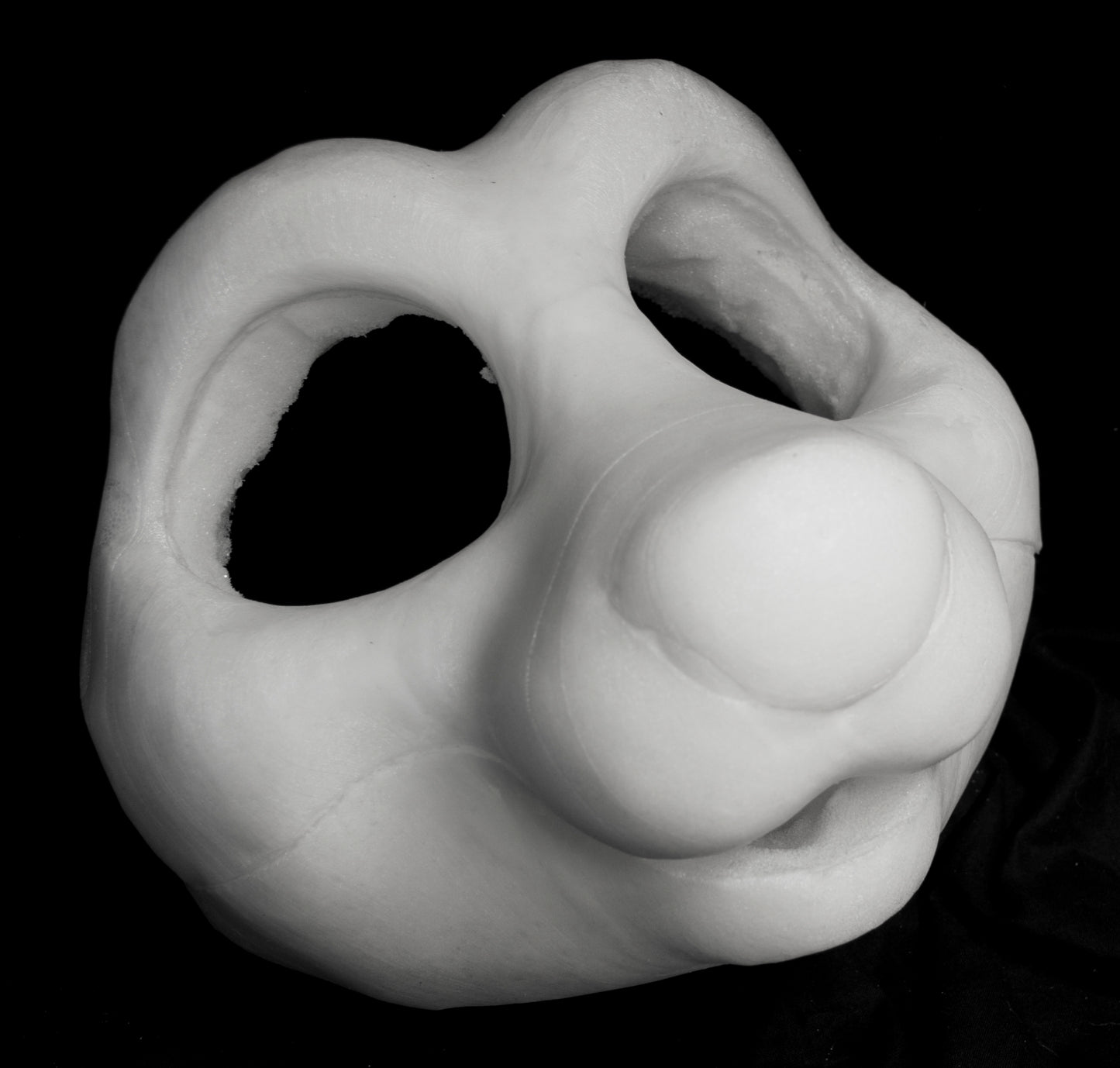 Kemono Critter soft foam head base for costumes, mascots and fursuits.