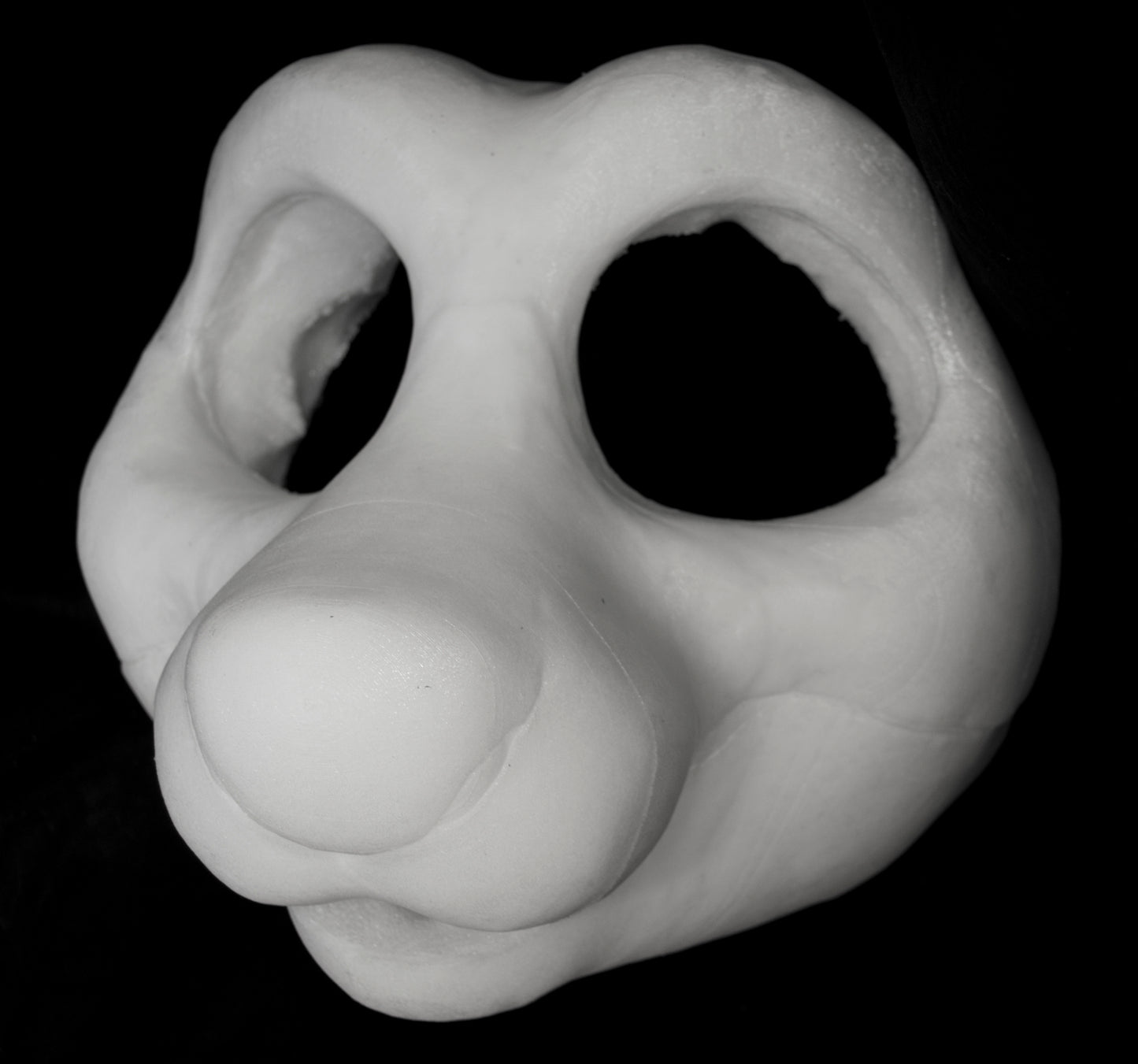 Kemono Critter soft foam head base for costumes, mascots and fursuits.