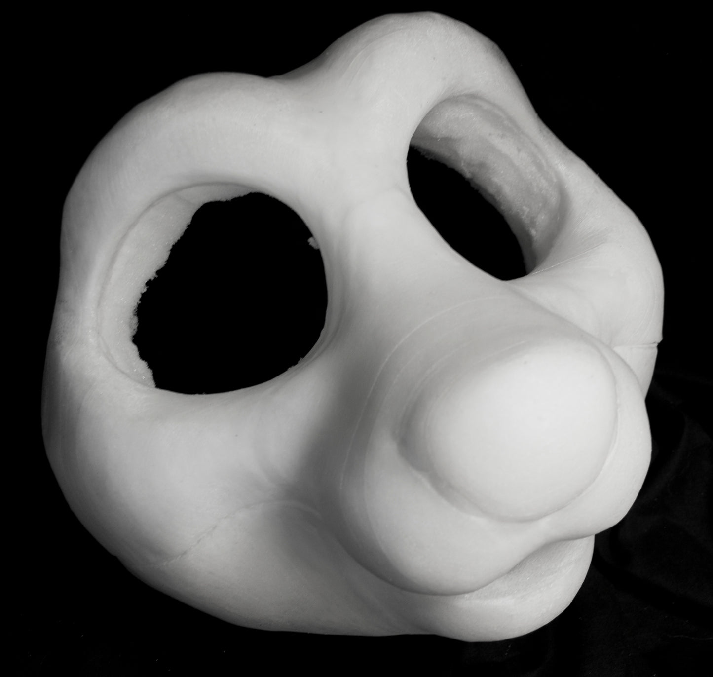 Kemono Critter soft foam head base for costumes, mascots and fursuits.