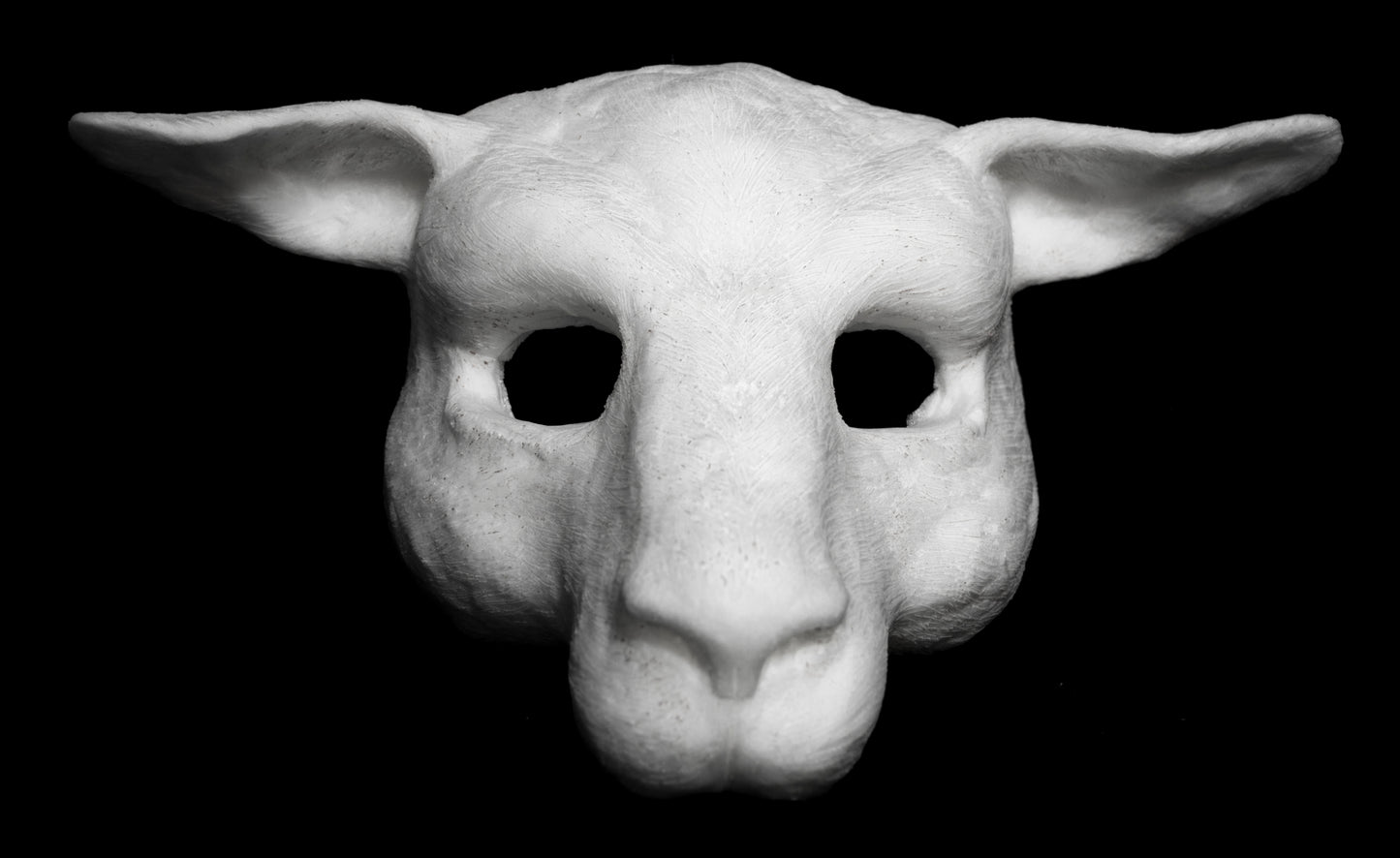 Goat / Sheep Mask for LARP, soft foam for safe combat