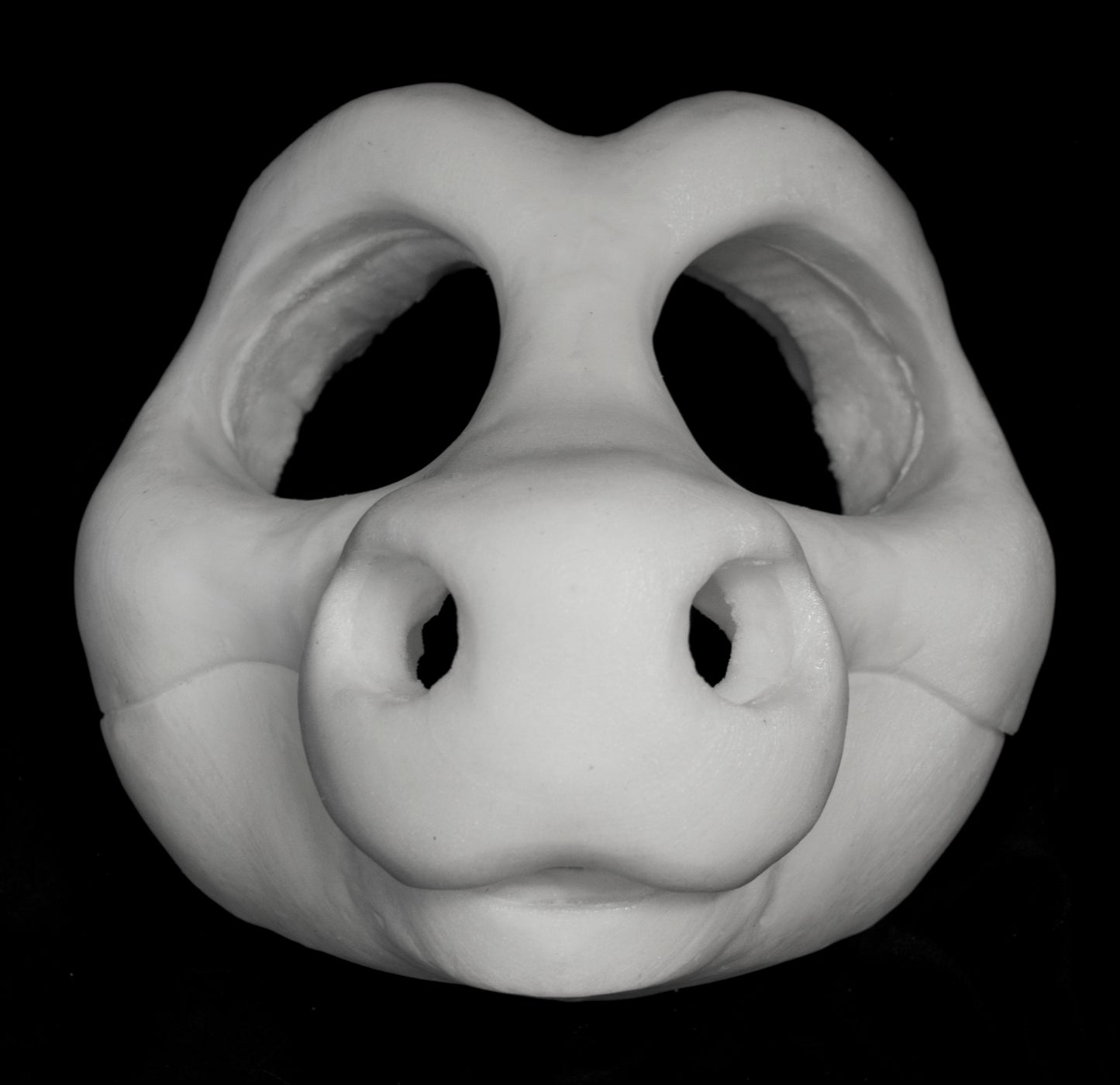 Kemono Pony / angel dragon soft foam head base for costumes, mascots and fursuits.