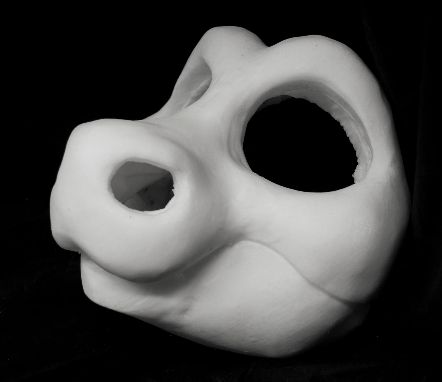 Kemono Pony / angel dragon soft foam head base for costumes, mascots and fursuits.