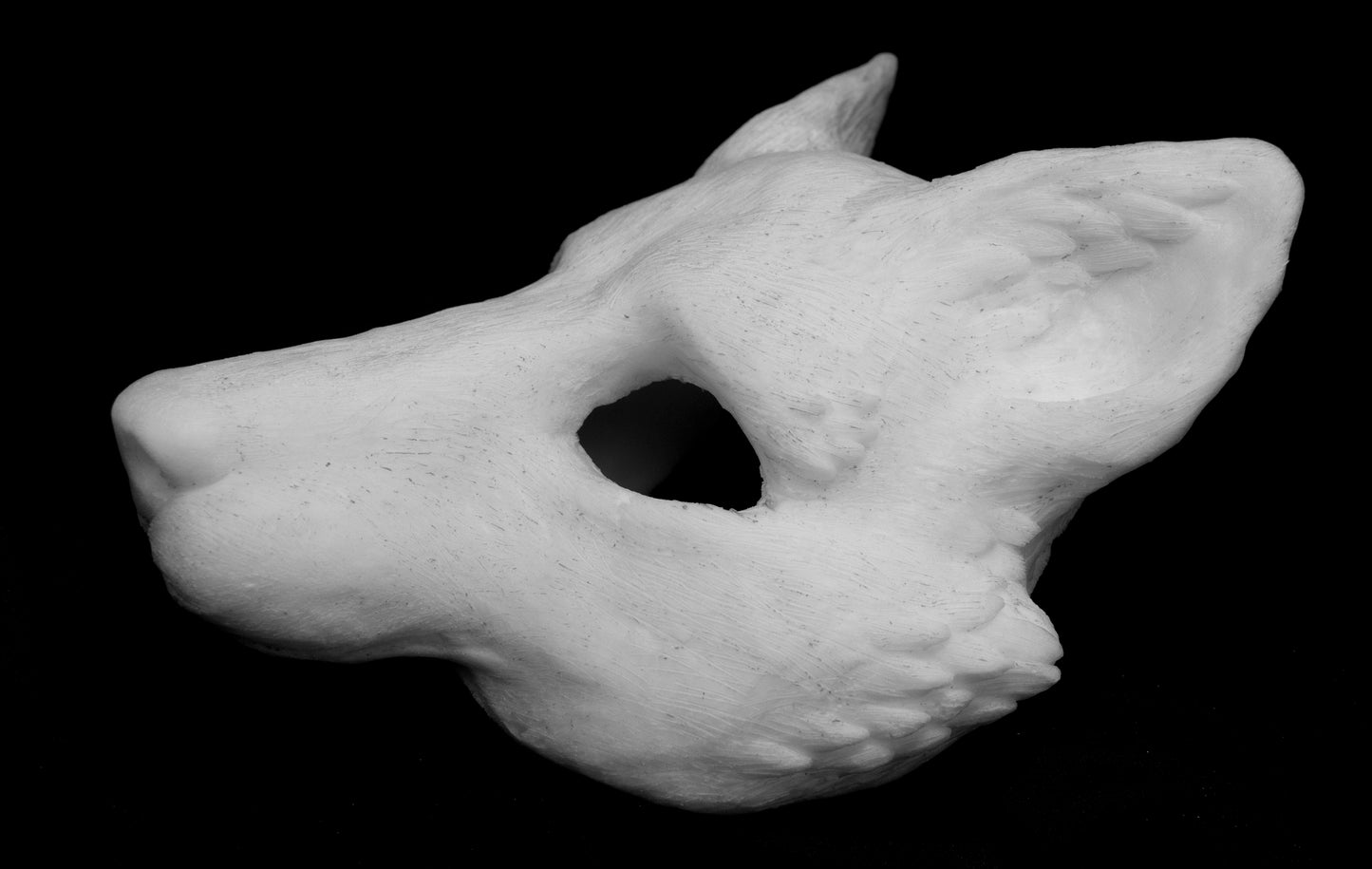 Fox / Kitsune Mask for LARP, soft foam