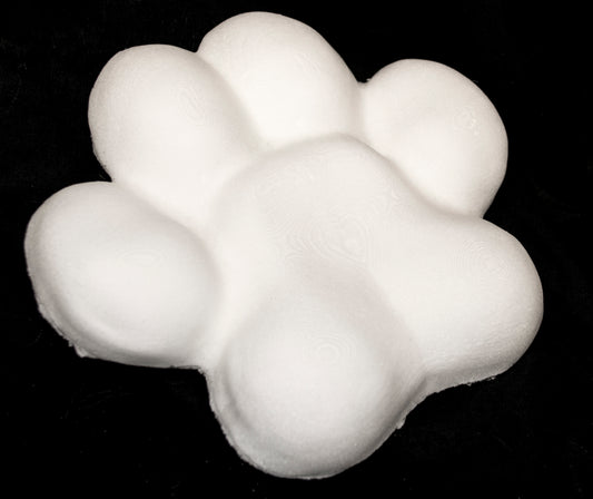 Large puffy paw pads for costumes, mascots and fursuits (One pair)