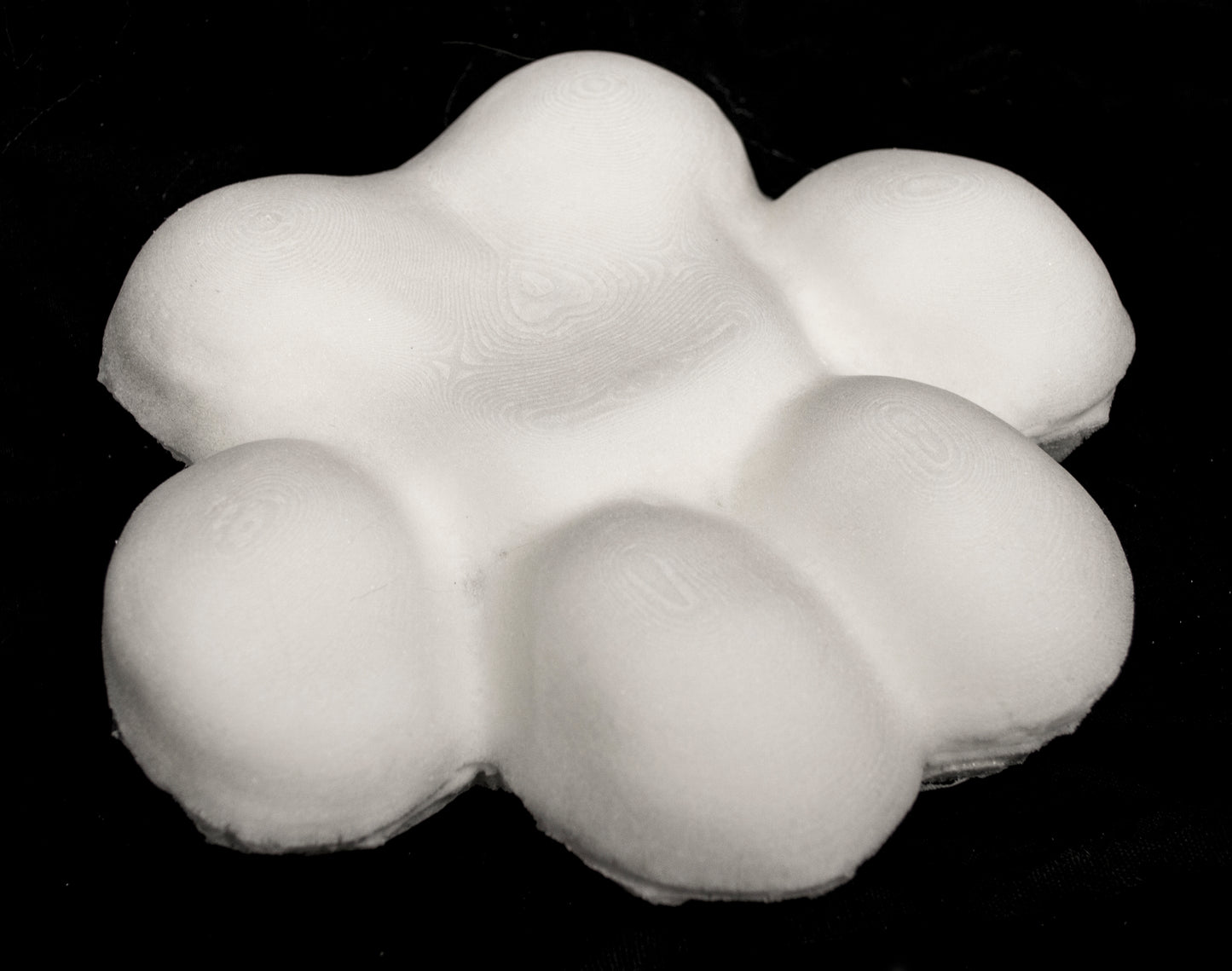 Large puffy paw pads for costumes, mascots and fursuits (One pair)