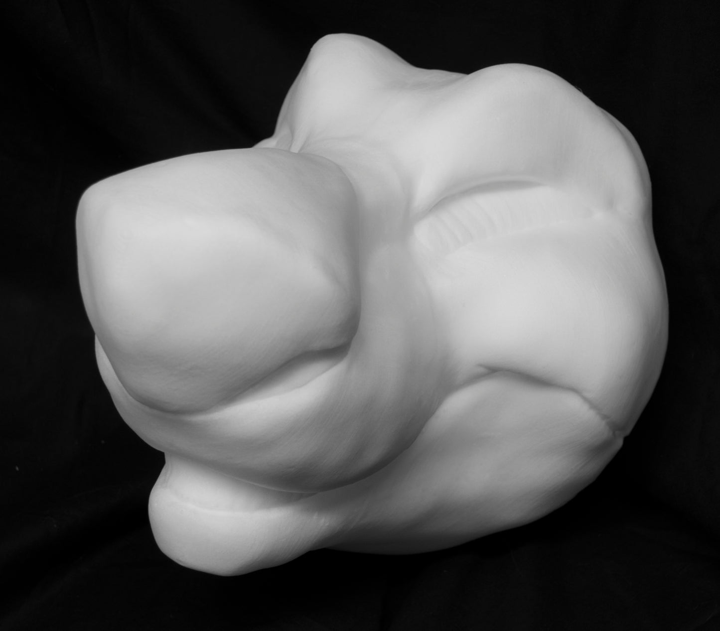 Manokit soft foam head base for costumes, mascots and fursuits.