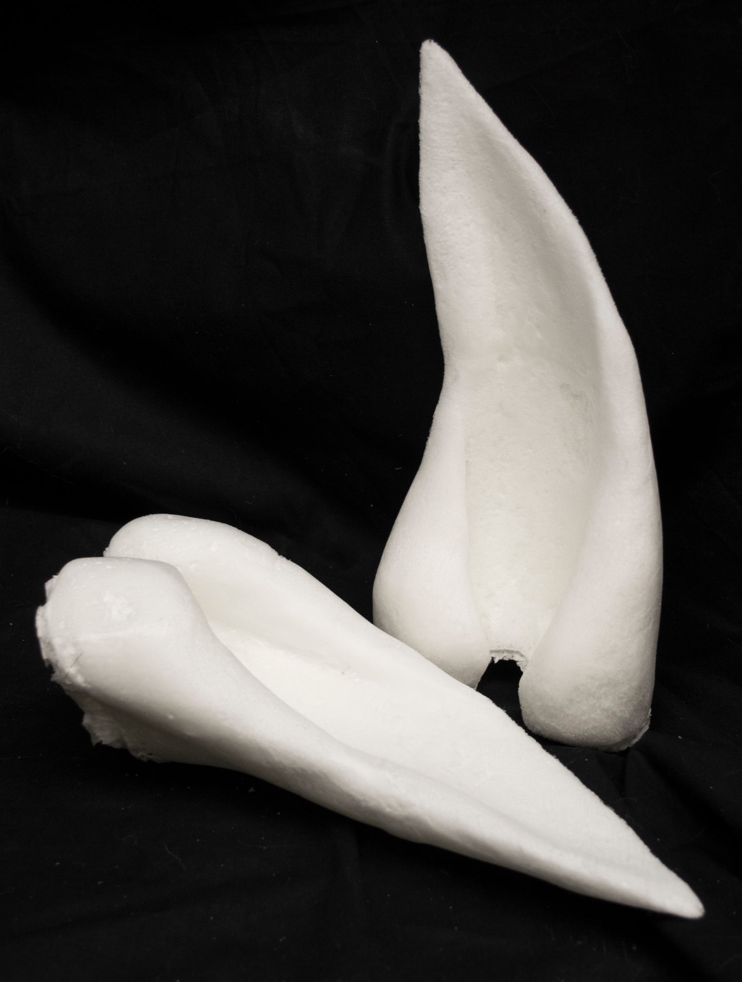 Manokit bundle deal: cut and carved head base, eye mesh, Ears and Feet padding, for costumes mascots and fursuits.