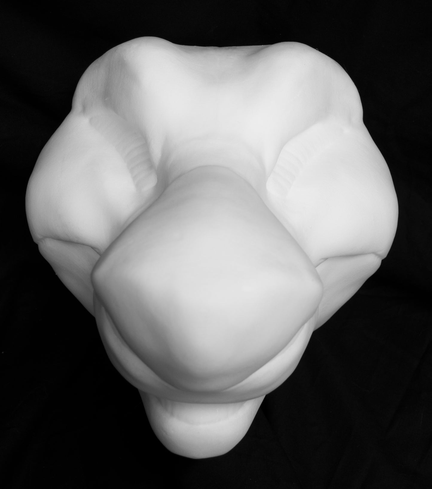 Manokit soft foam head base for costumes, mascots and fursuits.