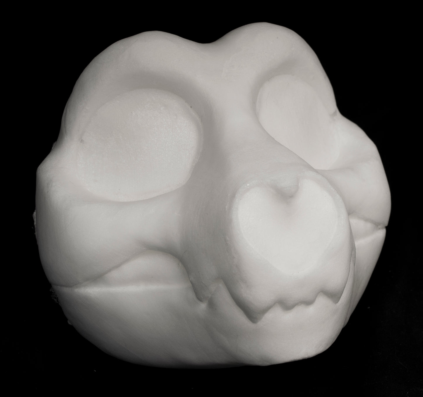 Toony Skull soft foam head base for costumes, mascots and fursuits.