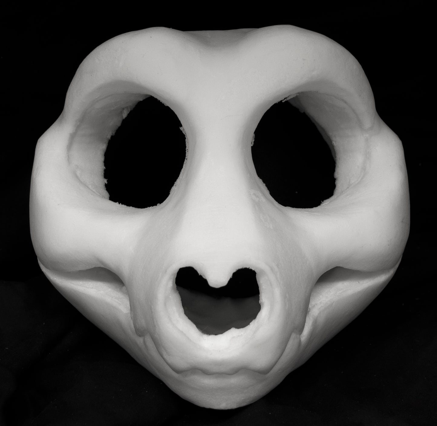 Toony Skull soft foam head base for costumes, mascots and fursuits.